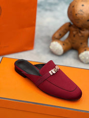 0Z Mule Cherry Silk Thick Cloth/Sheepskin