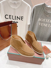 LP HIGH TOP OPEN WALK LOAFERS CAMEL SUEDE