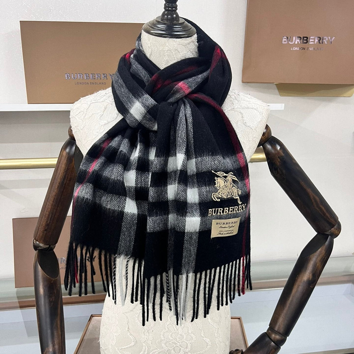 BBR SCARF 180 CM IN CASHMERE 732172