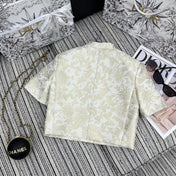 DIOR 25S CROPPED JACQUARD JACKET 795
