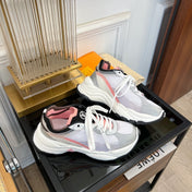 LV RUN 55 SNEAKER PINK BLACK