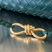 SMALL ANDIAMO 29 IN EMERALD GREEN LAMBSKIN