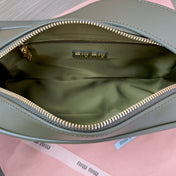 BAGUETTE BAG 24 IN KELP GREEN CALFSKIN