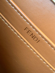 Peekaboo ISeeU Petite 20 Bag Tan Lambskin Ghw