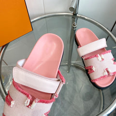 Chypre Techno Sandal Pink Leather