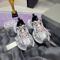 3XL SNEAKER IN GRAY MIX WHITE MESH AND POLYURETHANE