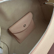 EXTRA BAG L27 IN PEACH PINK SMOOTH CALFSKIN WITH SILVER HARDWARE