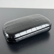 KNOT 19 IN BLACK CROCODILE PATTERN CALFSKIN