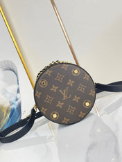 CANOÉ 20 IN BROWN MONOGRAM CANVAS GOLD HARDWARE