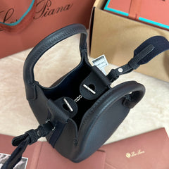 MICRO BALE BAG IN BLACK CALFSKIN 226599