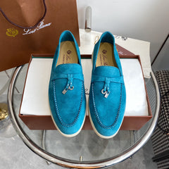 LP SUMMER CHARMS WALK LOAFERS CERULEAN SUEDE