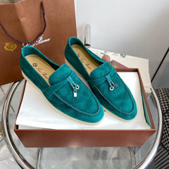 LP SUMMER CHARMS WALK LOAFERS TEAL SUEDE