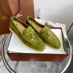 LP SUMMER CHARMS WALK LOAFERS MOSS SUEDE