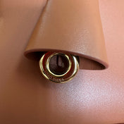 EXTRA BAG L27 IN GINGER ORANGE SMOOTH CALFSKIN WITH GOLD HARDWARE