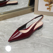 GG  Signoria Ballet Flat red wine