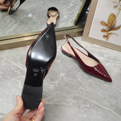 GG  Signoria Ballet Flat red wine