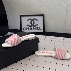 MULES pink LAMBSKIN