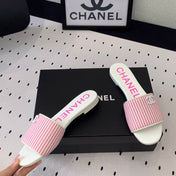 MULES pink LAMBSKIN
