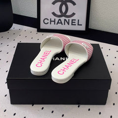 MULES pink LAMBSKIN