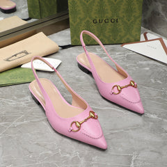 GG  Flat Sandals pink