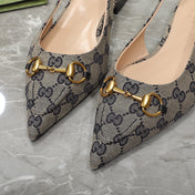 GG  Flat Sandals Black Caro