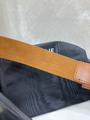 CL LARGE 30 MM TRIOMPHE BELT IN BRONZE BROWN GOLD HARDWARE