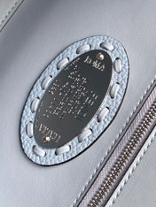 Fend Baguette 27 Bag Baby Blue Calfskin Shw