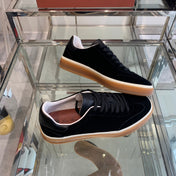 LP TENNIS WALK SNEAKERS BLACK SUEDE