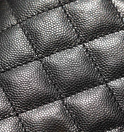 CHANEL 25S FLAP BAG 24 CM IN BLACK LAMBSKIN WITH GOLD HARDWARE