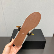 ALAIA MARY JANE SHOES IN SILVER LAMBSKIN SILVER HARDWARE