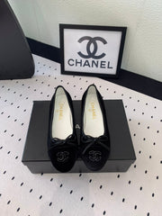 BALLET FLAT BLACK VELVET