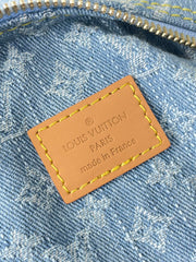 LOOP 29 IN BLUE MONOGRAM DENIM GOLD HARDWARE