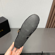 ALAIA SHORT BOOTS IN BLACK MESH FISHNET