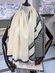 DIOR SCARF 140 CM IN CASHMERE SILK FABRIC 726470