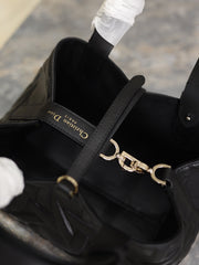 MINI TOUJOURS BAG 23 IN BLACK CANNAGE GRAPHIC CALFSKIN