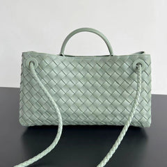SMALL ANDIAMO 29 IN CEDALON GREEN LAMBSKIN