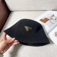 BUCKET HAT IN BLACK WOOL 348166