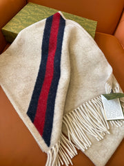 GUCCI 25S SCARF 190 IN WOOL 636370