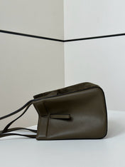 ORIGAMI MINI 19 IN ARMY GREEN LAMBSKIN AND SUEDE