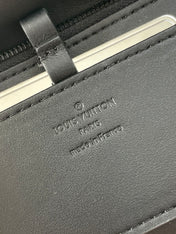 GO-14 MM 23 IN BLACK QUILTED LAMBSKIN BLACK HARDWARE