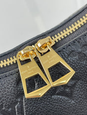 BOULOGNE 29 IN BLACK MONOGRAM EMPREINTE LEATHER GOLD HARDWARE