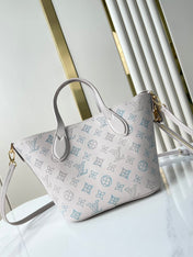 BLOSSOM PM 20 IN BLUME PERFORATED CALFSKIN