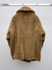 MAXMARA 25S CROPPED TEDDY JACKET STYLE 243