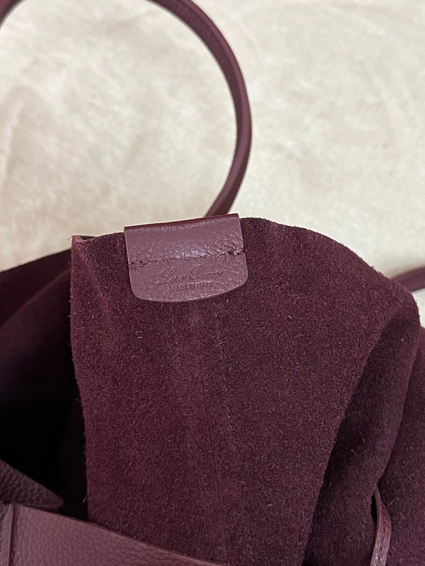 BALE HOBO EXTRA LARGE 40 BAG IN MULBERRY PURPLE CALFSKIN