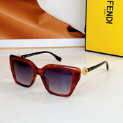 FF DIAMONDS SQUARE FRAME SUNGLASSES FE40161I IN ACETATE