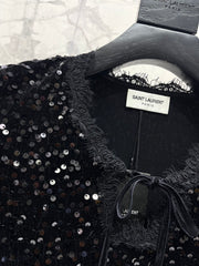 YSL 25S V-NECK TOP STYLE 125