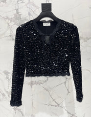 YSL 25S V-NECK TOP STYLE 125