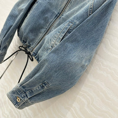 Loewe Jacket Blue Denim Fabric