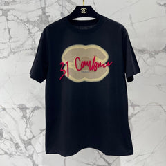 CC T-shirt In Black Cotton