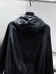 LV WINDBREAKER BLACK MONOGRAM 238808